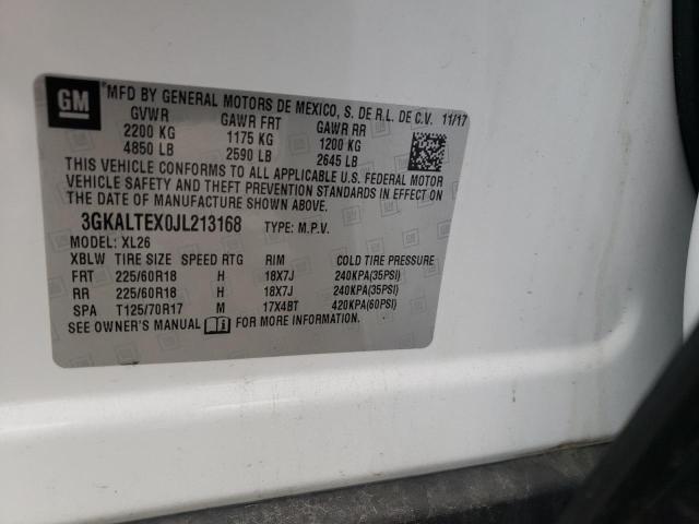Photo 10 from auction – 2018 GMC TERRAIN SL with VIN 3GKALTEX0JL213168