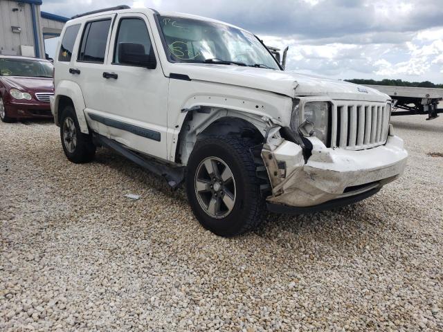 JEEP LIBERTY SP 2008 with VIN 1J8GP28K08W144418 - Photo from auction