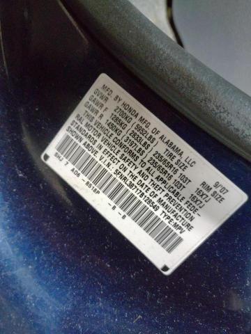 Photo 10 from auction – 2007 HONDA ODYSSEY EX with VIN 5FNRL38717B128549