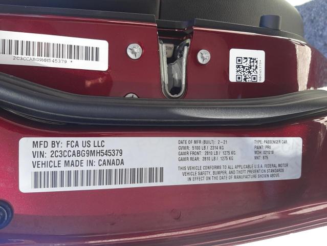 Photo 10 from auction – 2021 CHRYSLER 300 S with VIN 2C3CCABG9MH545379