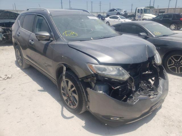 NISSAN ROGUE S 2015 with VIN 5N1AT2MV7FC827283 - Photo from auction