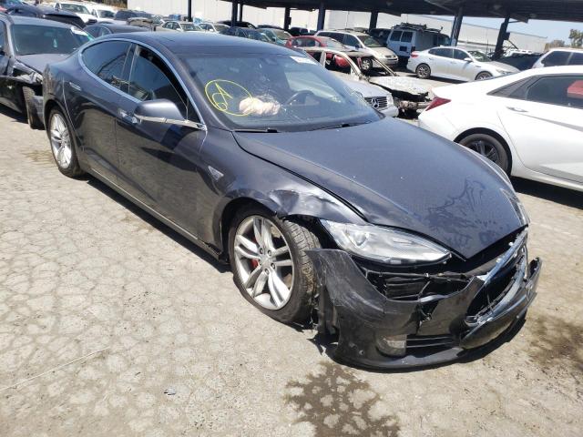 TESLA MODEL S P8 2015 with VIN 5YJSA1H42FF088546 - Photo from auction