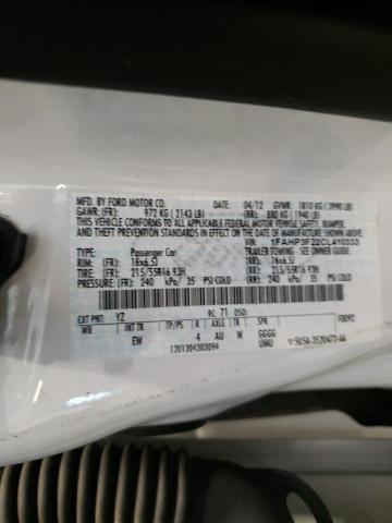 Photo 10 from auction – 2012 FORD FOCUS SE with VIN 1FAHP3F22CL410333