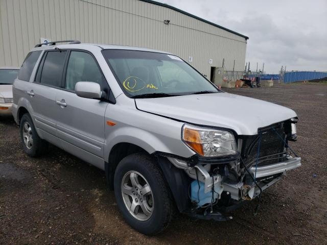 HONDA PILOT EX 2006 with VIN 2HKYF18586H001383 - Photo from auction