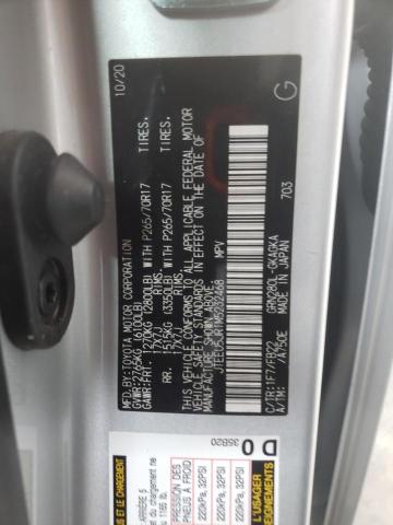 Photo 10 from auction – 2021 TOYOTA 4RUNNER SR with VIN JTEEU5JR1M5232468