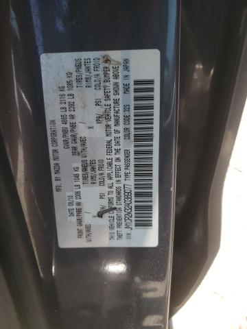 Photo 10 from auction – 2010 MAZDA 5 with VIN JM1CR2W32A0389077