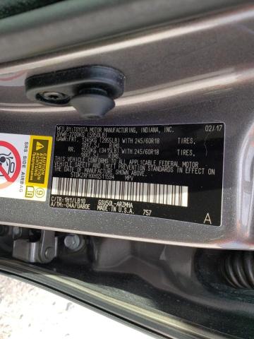 Photo 10 from auction – 2017 TOYOTA HIGHLANDER with VIN 5TDKZRFHXHS511594