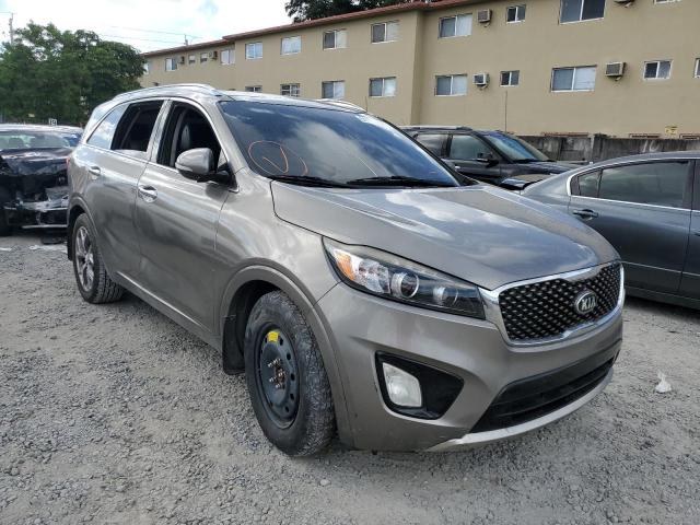 KIA SORENTO SX 2016 with VIN 5XYPK4A56GG008604 - Photo from auction