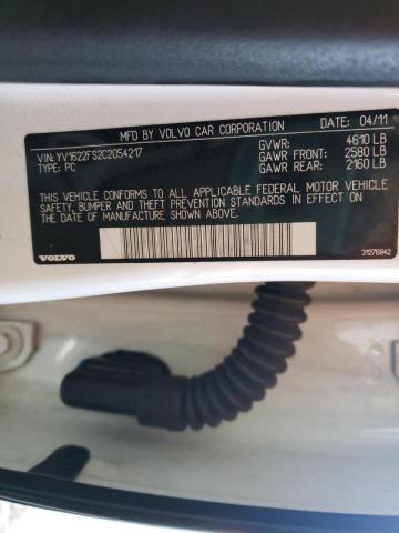 Photo 10 from auction – 2012 VOLVO S60 T5 with VIN YV1622FS2C2054217