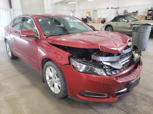CHEVROLET IMPALA LT 2015 with VIN 2G1125S36F9161107 - Photo from auction