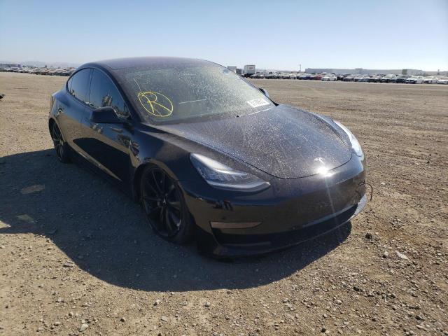TESLA MODEL 3 2018 with VIN 5YJ3E1EA7JF176486 - Photo from auction