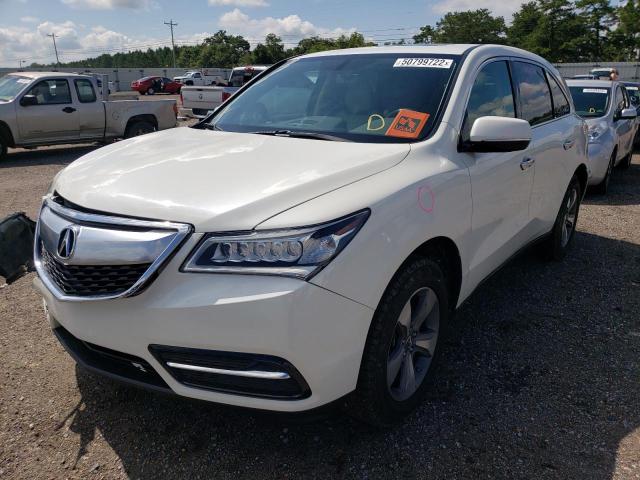 Photo 2 from auction – 2016 ACURA MDX with VIN 5FRYD3H20GB022024