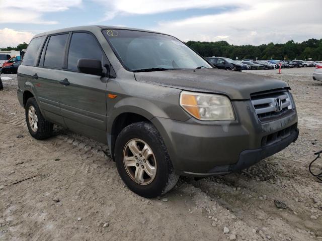HONDA PILOT LX 2007 with VIN 5FNYF28147B016742 - Photo from auction