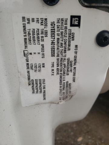 Photo 10 from auction – 2004 CADILLAC SRX with VIN 1GYEE637140183556