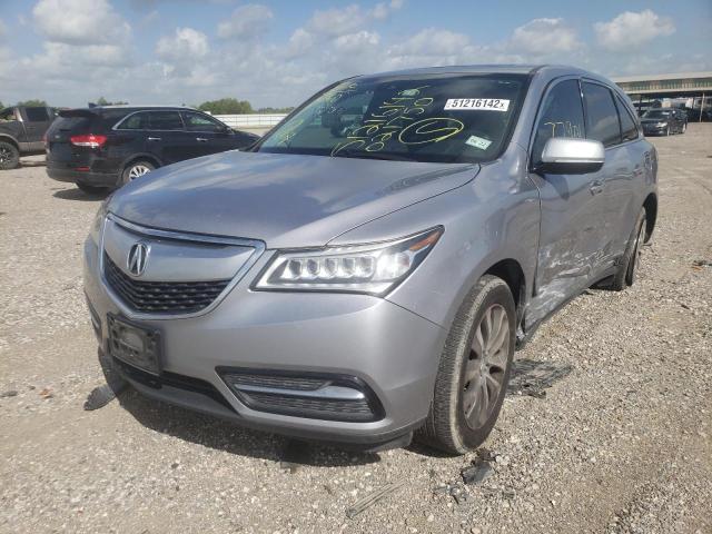 صورة رقم 2 من المزاد - 2016 ACURA MDX TECHNO مع VIN 5FRYD3H40GB021750