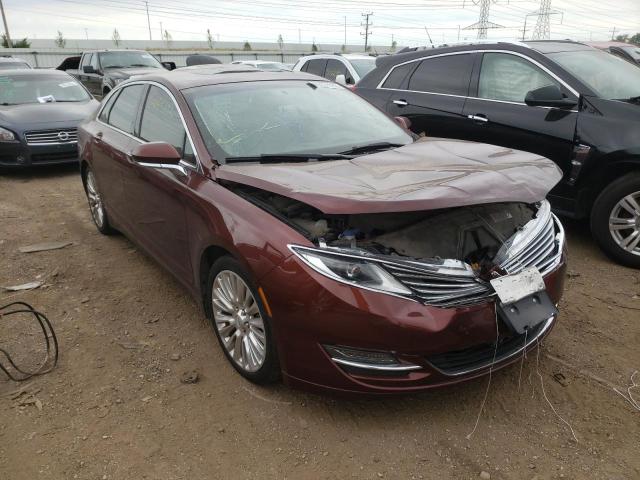 LINCOLN MKZ 2016 with VIN 3LN6L2G98GR609148 - Photo from auction