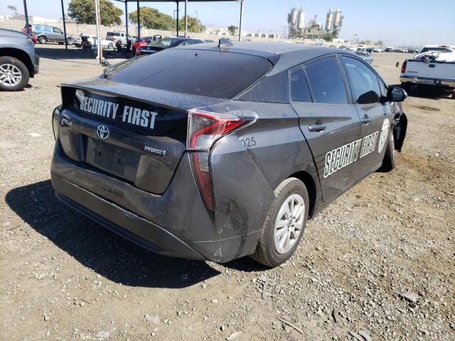 Photo 4 from auction – 2016 TOYOTA PRIUS with VIN JTDKBRFU3G3019734