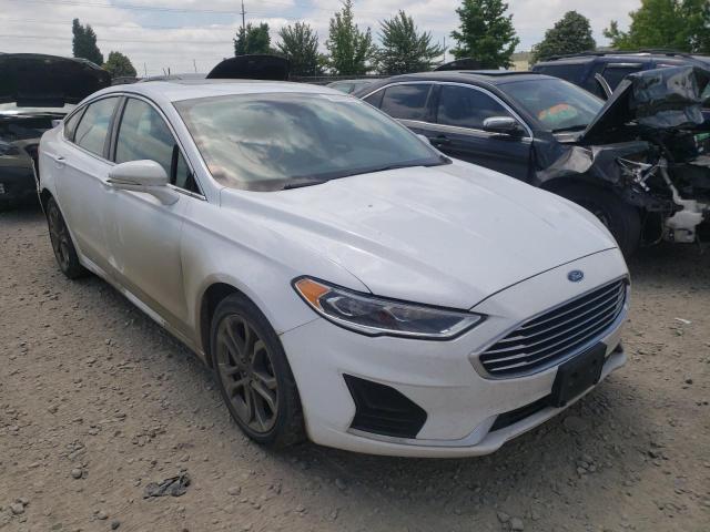 FORD FUSION SEL 2019 with VIN 3FA6P0CD0KR256295 - Photo from auction