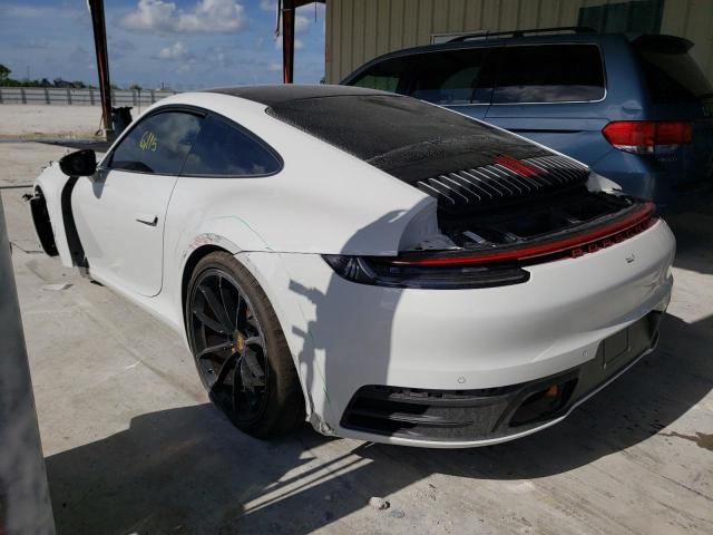 Photo 3 from auction – 2021 PORSCHE 911 CARRER with VIN WP0AA2A93MS205770