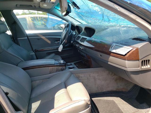 Photo 5 from auction – 2006 BMW 750 LI with VIN WBAHN83596DT61624
