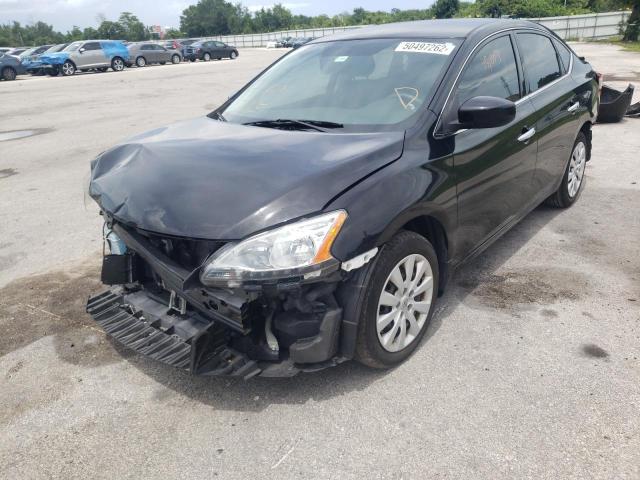 Photo 2 from auction – 2015 NISSAN SENTRA S with VIN 3N1AB7AP1FY363735