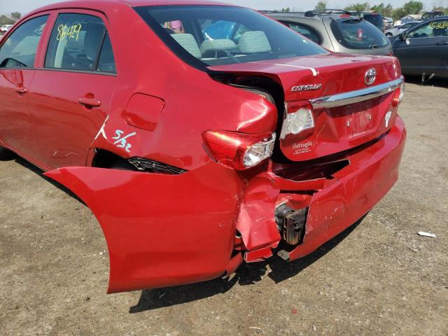 Photo 9 from auction – 2013 TOYOTA COROLLA BA with VIN 2T1BU4EE4DC114622