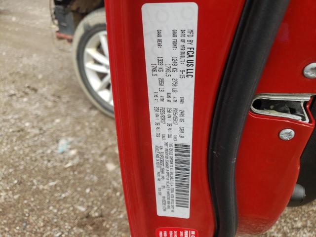 Photo 10 from auction – 2016 DODGE JOURNEY SX with VIN 3C4PDCBB2GT133004