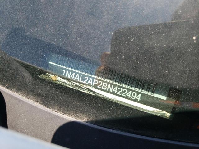 Photo 10 from auction – 2011 NISSAN ALTIMA BAS with VIN 1N4AL2AP2BN422494