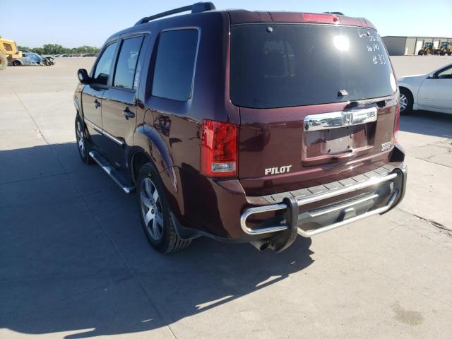 Photo 3 from auction – 2013 HONDA PILOT TOUR with VIN 5FNYF4H91DB048870