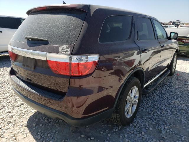Photo 4 from auction – 2012 DODGE DURANGO SX with VIN 1C4RDHAG3CC308210