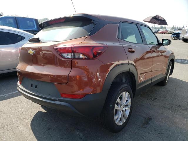 Photo 4 from auction – 2021 CHEVROLET TRAILBLAZE with VIN KL79MMS23MB045197