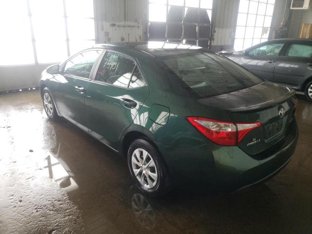 Photo 3 from auction – 2014 TOYOTA COROLLA EC with VIN 2T1BPRHE6EC080653