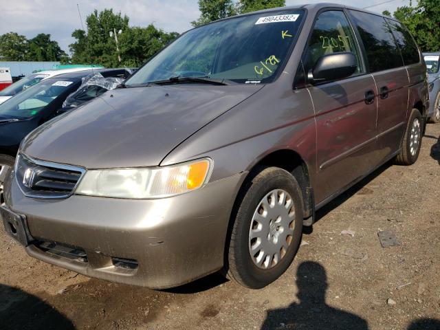 Photo 2 from auction – 2004 HONDA ODYSSEY LX with VIN 5FNRL18564B113348