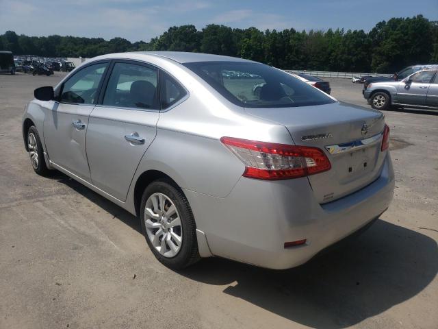 Photo 3 from auction – 2015 NISSAN SENTRA S with VIN 3N1AB7AP3FY276239