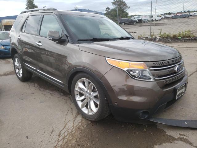 FORD EXPLORER L 2015 with VIN 1FM5K8F80FGC12386 - Photo from auction