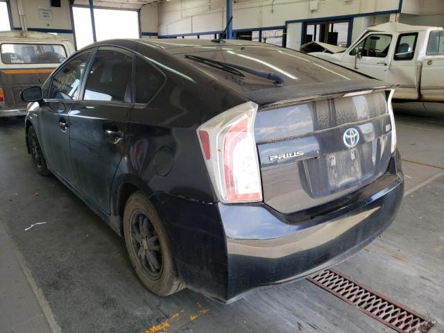 Photo 3 from auction – 2012 TOYOTA PRIUS with VIN JTDKN3DU3C5495004
