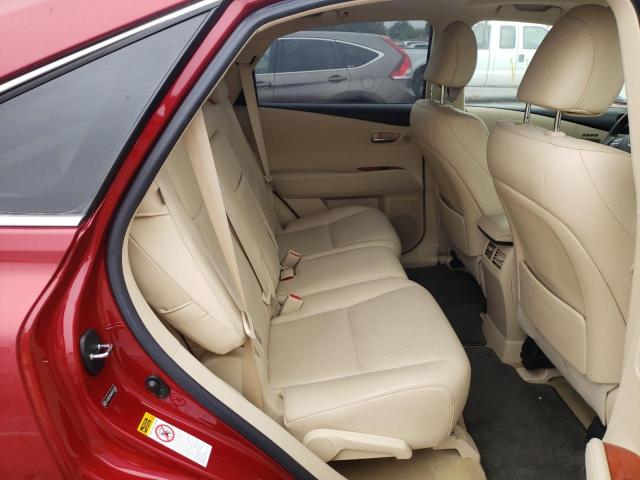Photo 6 from auction – 2010 LEXUS RX 450 with VIN JTJBC1BA4A2012568