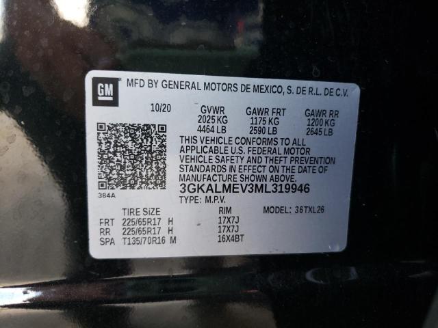 Photo 10 from auction – 2021 GMC TERRAIN SL with VIN 3GKALMEV3ML319946