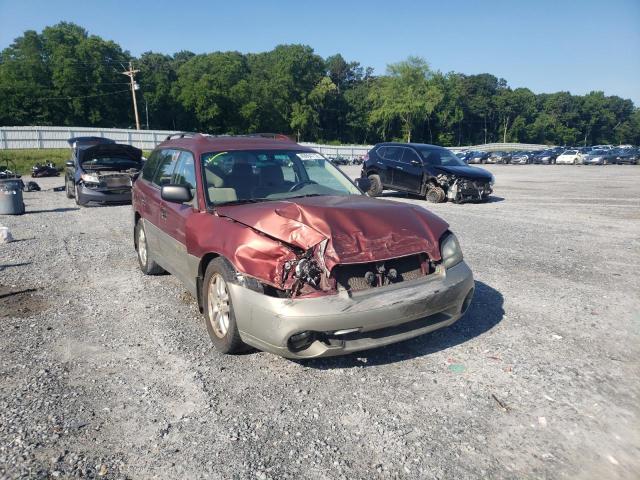 SUBARU LEGACY OUT 2002 with VIN 4S3BH665927650575 - Photo from auction