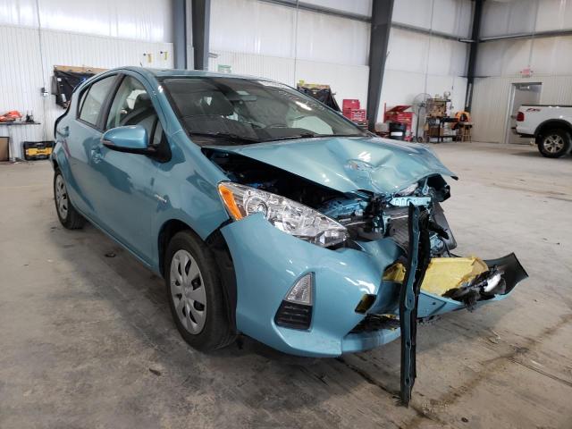 TOYOTA PRIUS C 2013 with VIN JTDKDTB35D1053590 - Photo from auction