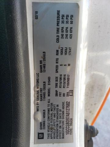 Photo 10 from auction – 2010 CHEVROLET COLORADO with VIN 1GCCSBD97A8127682