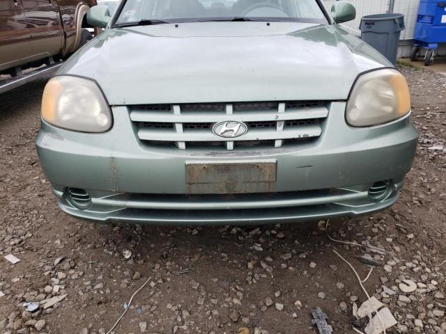 Photo 9 from auction – 2003 HYUNDAI ACCENT GL with VIN KMHCG45C63U423564