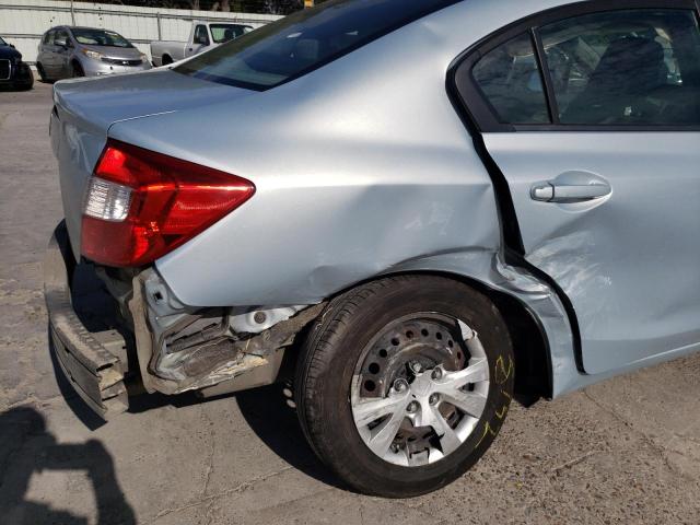 Photo 9 from auction – 2012 HONDA CIVIC LX with VIN 19XFB2F58CE034363