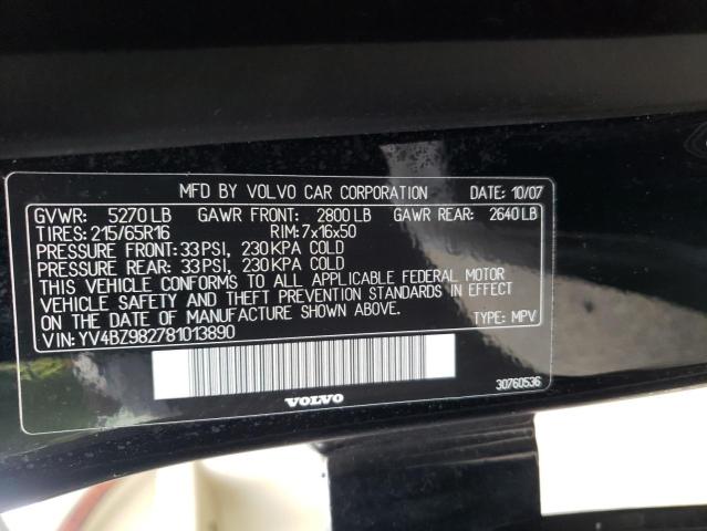 Photo 10 from auction – 2008 VOLVO XC70 with VIN YV4BZ982781013890