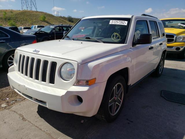 Photo 2 from auction – 2008 JEEP PATRIOT SP with VIN 1J8FF28W48D780529