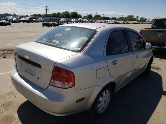 Photo 4 from auction – 2005 CHEVROLET AVEO BASE with VIN KL1TD52675B378223