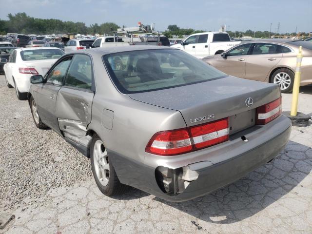 Photo 3 from auction – 2001 LEXUS ES 300 with VIN JT8BF28G610330472