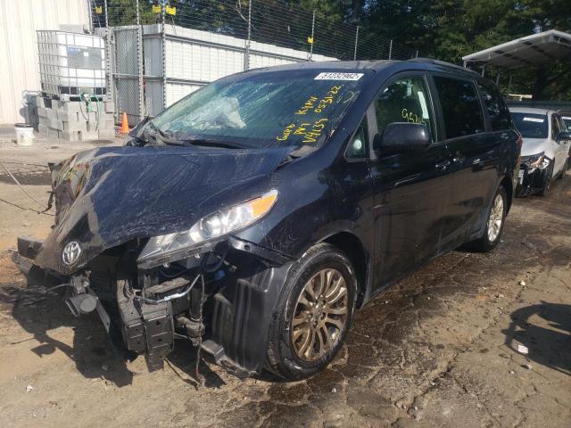Photo 2 from auction – 2015 TOYOTA SIENNA XLE with VIN 5TDYK3DC2FS534139