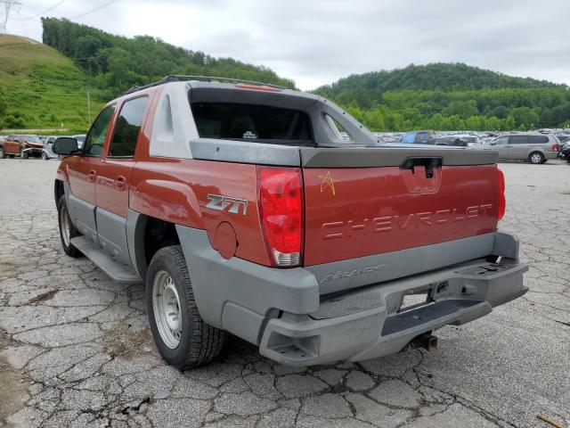 Photo 3 from auction – 2002 CHEVROLET AVALANCHE with VIN 3GNEK13T82G202232