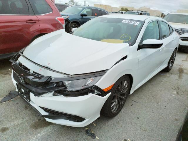Photo 2 from auction – 2020 HONDA CIVIC LX with VIN 2HGFC2F60LH528762